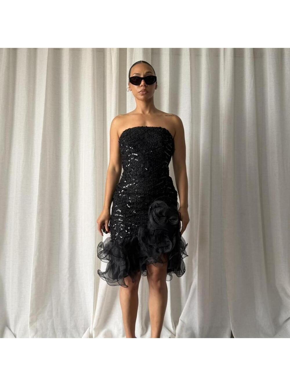 Cache Women's Black Dress